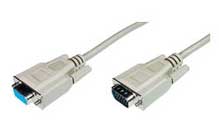 Display extension cable VGA 15pol, 5m